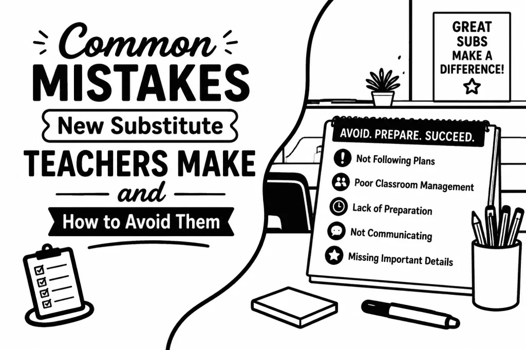 Common Mistakes New Substitute Teachers Make